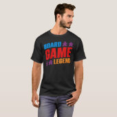 ゲームナイトボードゲームの凡例 Tシャツ (正面フル)