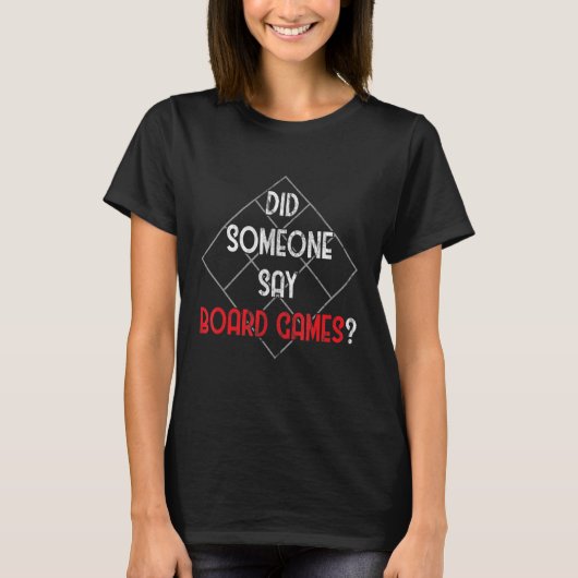ゲームナイトボードゲーム Tシャツ (正面)