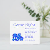 ゲームナイト招待状 招待状 (スタンド正面)