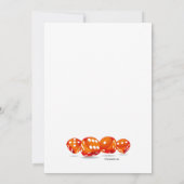 ゲームナイト招待状 招待状 (裏面)