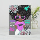 ゲームナイト誕生日招待状カード (スタンド正面)