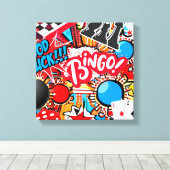 ゲームナイト キャンバスプリント (インサイチュ (ウッドフロア))