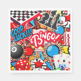 ゲームナイト スタンダードランチョンナプキン