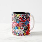 ゲームナイト ツートーンマグカップ (正面右)