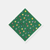 ゲームナイト バースデー ビリヤード プールテーブル スタンダードカクテルナプキン (角)