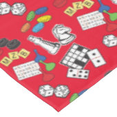 ゲームナイト、ボードゲーム、ワードパズル テーブルクロス (アングル)