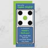 ゲームナイト！ 招待状 (正面/裏面)