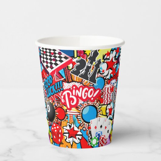 ゲームナイト 紙コップ (左)