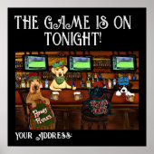 ゲームナイト – AIREDALE & FRIENDSポスター ポスター (正面)