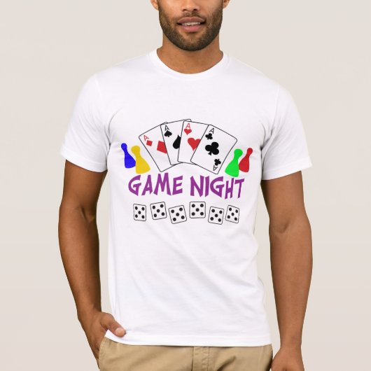 ゲームナイト Tシャツ (正面)