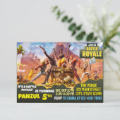 ゲームバトル招待状 招待状 (スタンド正面)