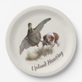 ゲームバード狩り ペーパープレート (正面)