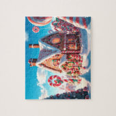 ゲームパズルクリスマスジンジャーブレッドハウス ジグソーパズル (縦)