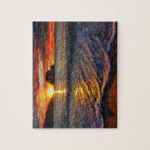 ゲームパズルビーチサンセット ジグソーパズル (縦)