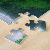 ゲームパズル – ウォーターフォールシーン ジグソーパズル (側面)