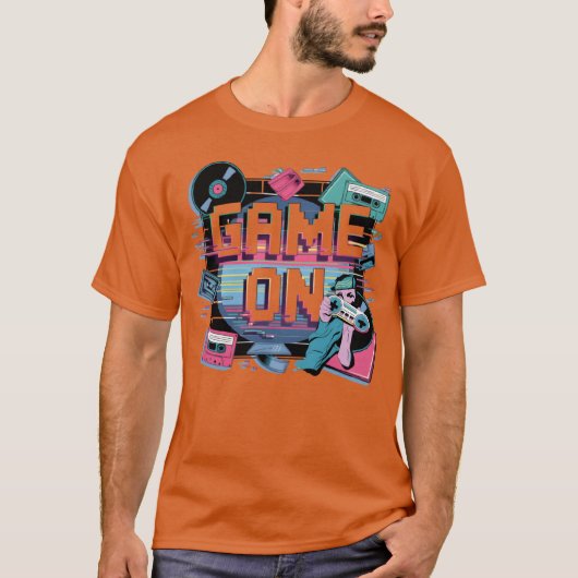 ゲームパルス少年 Tシャツ (正面)