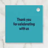 ゲームビデオゲームテーマゲーマーボーイバースデーパーティー フェイバータグ (裏面)