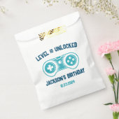 ゲームビデオゲームテーマゲーマーボーイバースデーパーティー フェイバーバッグ (封をした状態)