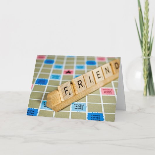 ゲームピースフレンドの誕生日 カード (正面)