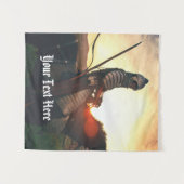 ゲームファンタジー中世マウントナイト タペストリー (正面(横))