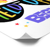 ゲームフィールドの日を学校の最後の日に開始する ポスター (角)