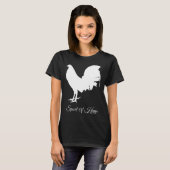 ゲームフォールロースターガレゴスガレロチキンゲーム Tシャツ (正面フル)