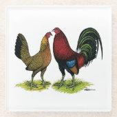 ゲームフォール対 ガラスコースター (正面)