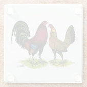 ゲームフォール対 ガラスコースター (裏面)