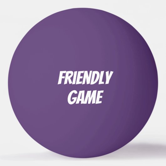 ゲームフレンドリーピンポンボール 卓球ボール (正面)