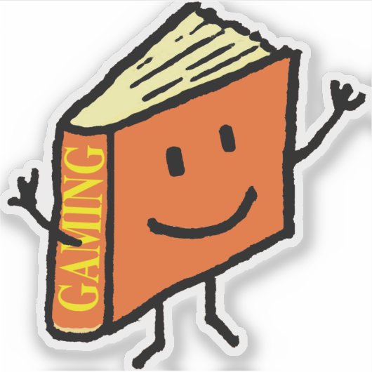 ゲームブック シール (正面)