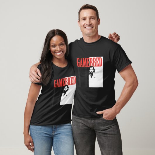 ゲームブレッド通りmmaファイターマイアミギャング tシャツ (ユニセックス)