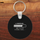 ゲームベビーの発表、新しいプレイヤーJoiniの読み込み キーホルダー (正面)