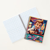 「ゲームボーイサイコロ」 ノートブック (内部)