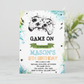 ゲームボーイ テーマの招待状 招待状 (スタンド正面)