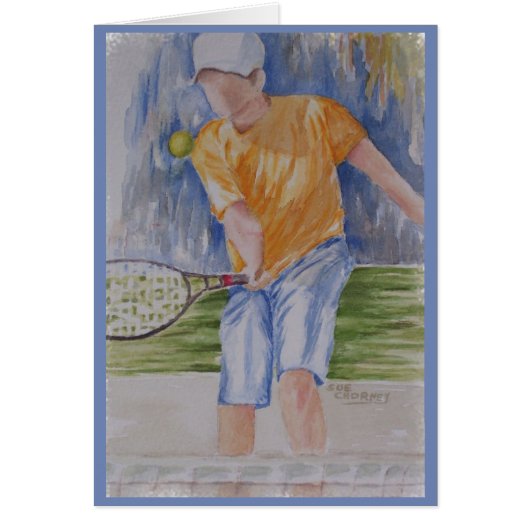 ゲームポイント-テニスのマッチ (正面)