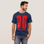 ゲームポーズダルクおもしろい速 Tシャツ (正面フル)