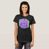 ゲームマスター私はすべて悪い人 Tシャツ (正面フル)