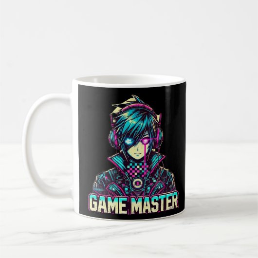 「ゲームマスター」 コーヒーマグカップ (左)