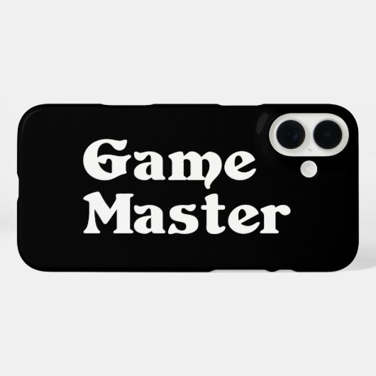 ゲームマスター Case-Mate iPhoneケース (裏面 (横))