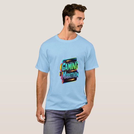 ゲームマラソン Tシャツ (正面フル)