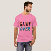 ゲームモードオン - ゲーマーグラフィックTシャツ Tシャツ (正面フル)