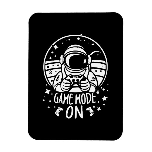 ゲームモード宇宙飛行士 マグネット (縦)