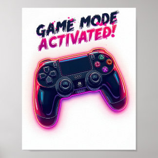 ゲームモード有効化 ポスター