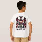 ゲームロゴ Tシャツ (裏面フル)