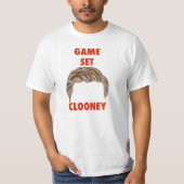 ゲーム一定のClooney Tシャツ (正面)
