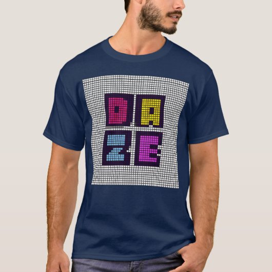 ゲーム一家の呆然 Tシャツ (正面)