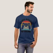 ゲーム一時停止中の引退ギフト Tシャツ (正面フル)