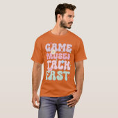 ゲーム一時停止中 楽しいゲームの日 プレゼント Tシャツ (正面フル)