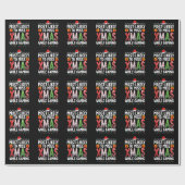 ゲーム中に恋しく思クリスマスに最も近遊い ラッピングペーパー (フラット)