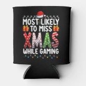 ゲーム中に恋しく思クリスマスに最も近遊い 缶クーラー (正面)